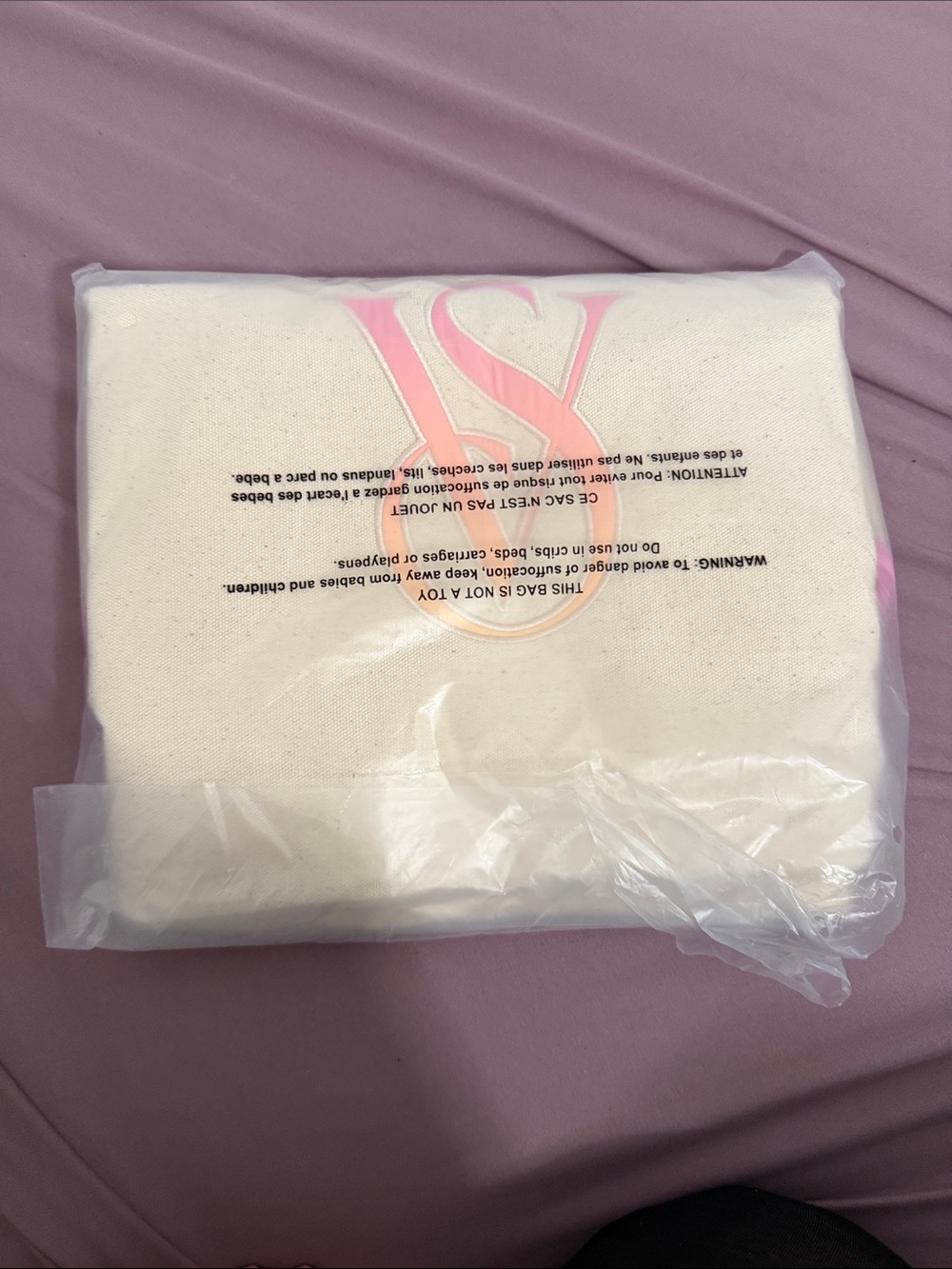 NWT! Victoria's Secret Ombré Monogram Logo Tote Bag